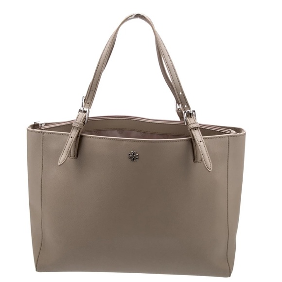 TORY BURCH Saffiano Leather Tote - Picture 2 of 14